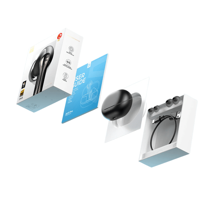 new1 - SoundPEATS Air5 Pro ANC Wireless Earbuds - Black