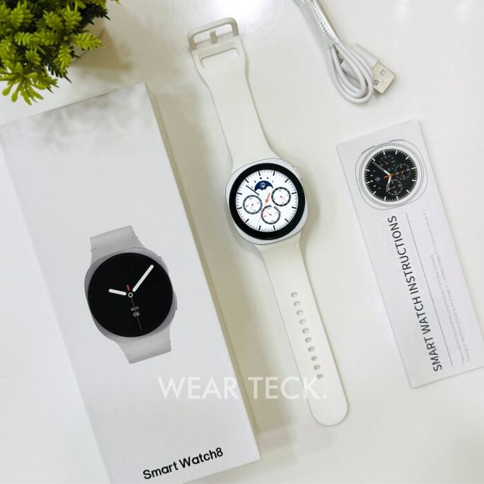 1 - Watch 8 Smart Watch | 40mm | Round Dial | Sleek Design
