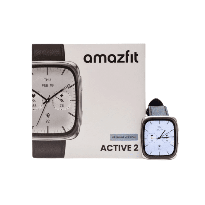 20 - Amazfit Active 2 Smart Watch | Square | Premium