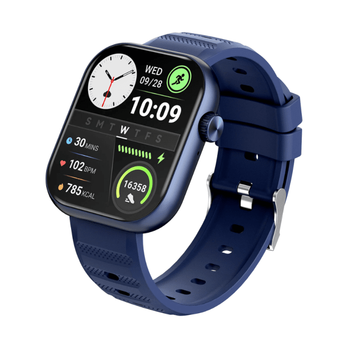 3 Itel Fit 020 Smart Watch in multiple colors with 1 year official warranty