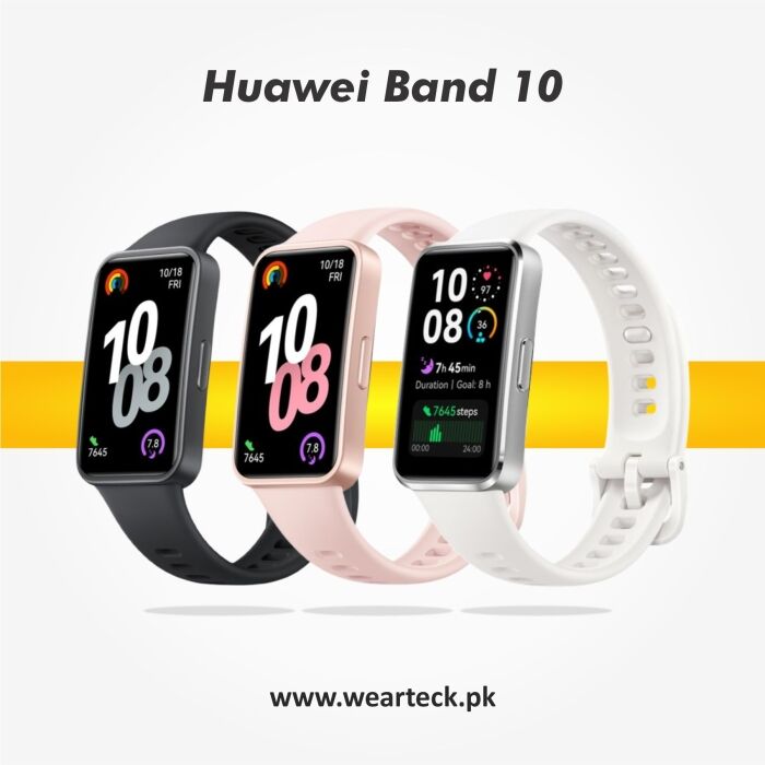 Display(1) Huawei Band 10 Smart Band with 1.47 inch AMOLED display