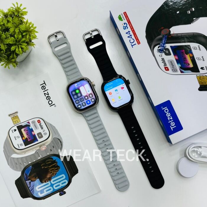 3 - Telzeal TC44 5G Android Sim Watch | 6/64 GB | 360 Rotating Camera | Amoled Display