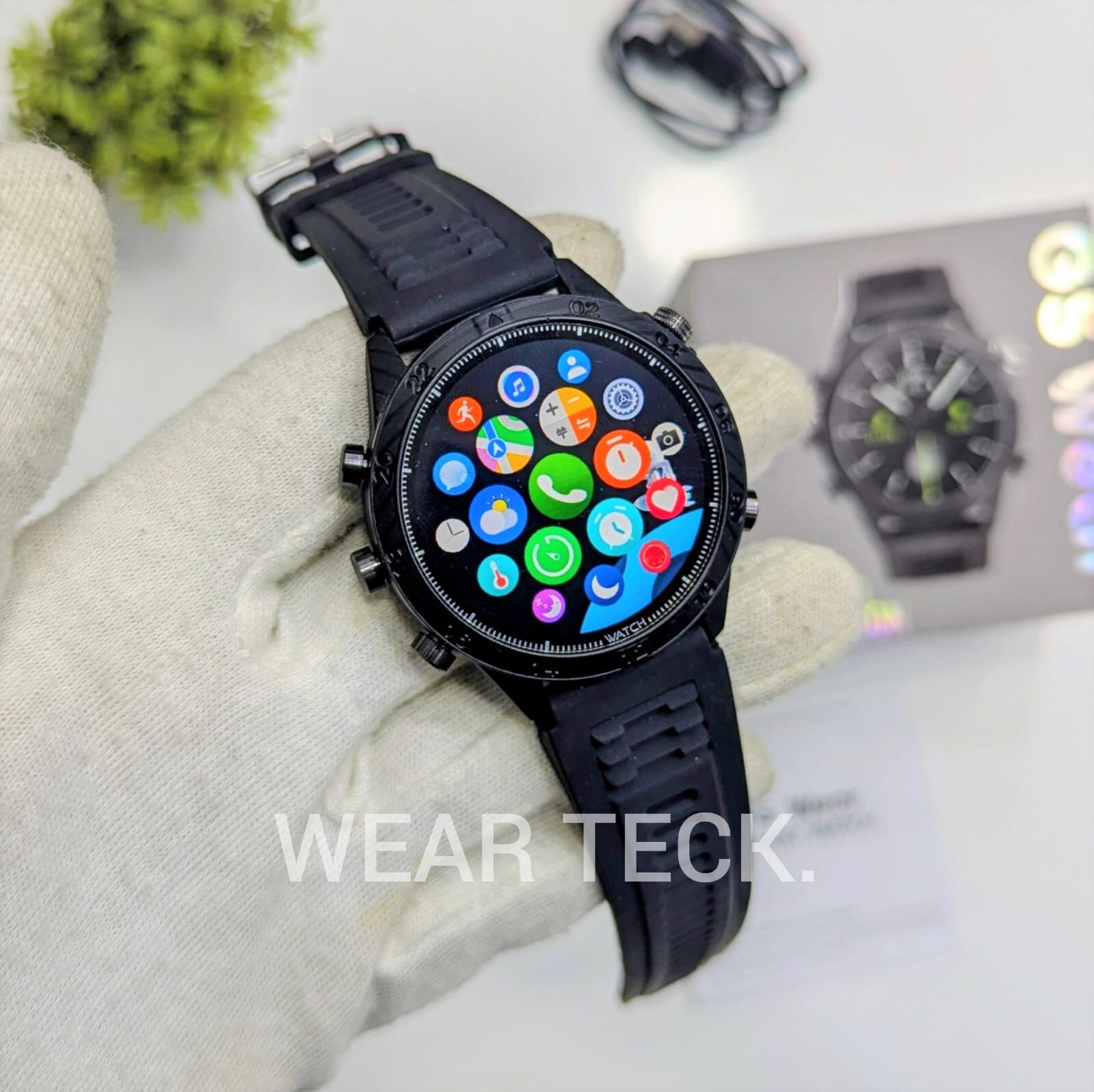 GS Carbon 2 - GS Wear Carbon Smart Watch | Amoled Display | Luxury Dial | GPS