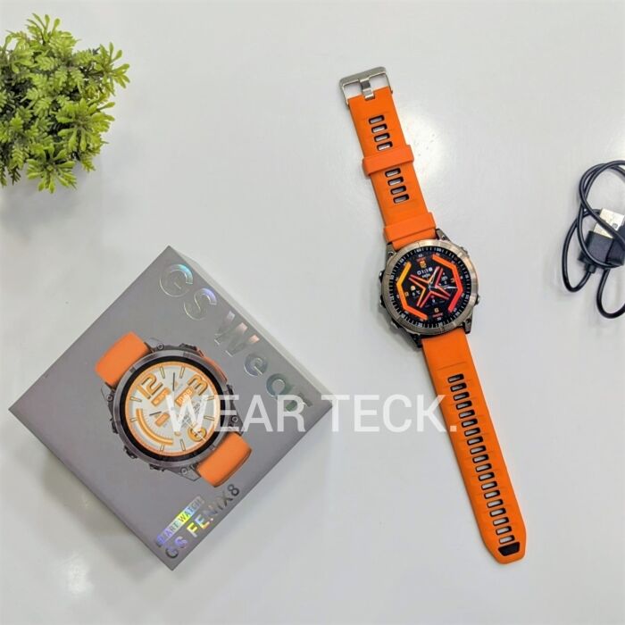 GS Fenix 8 - 3 - GS Wear Fenix 8 Smart Watch | Amoled Display | GPS