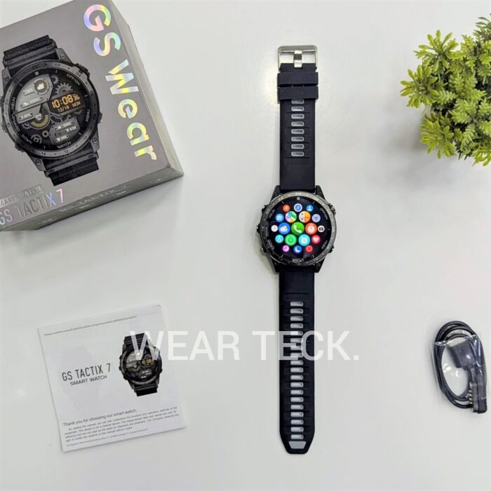 GS Tactix 7 - 4 - GS Wear Tactix 7 Smart Watch | Amoled Display | GPS