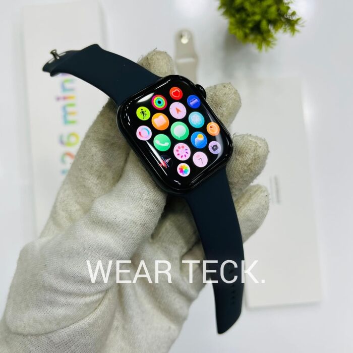 H26-Black-2 - Hello Plum H26 Mini Plus Smart Watch | 40mm Dial
