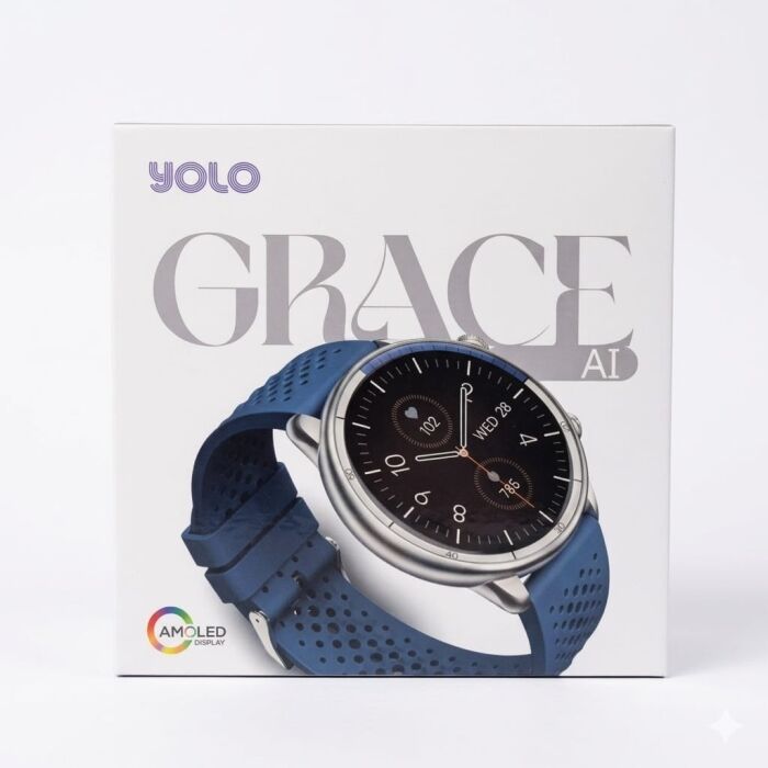 5 - Yolo Grace Ai Smart Watch | Premium Quality | 1 Year Warranty