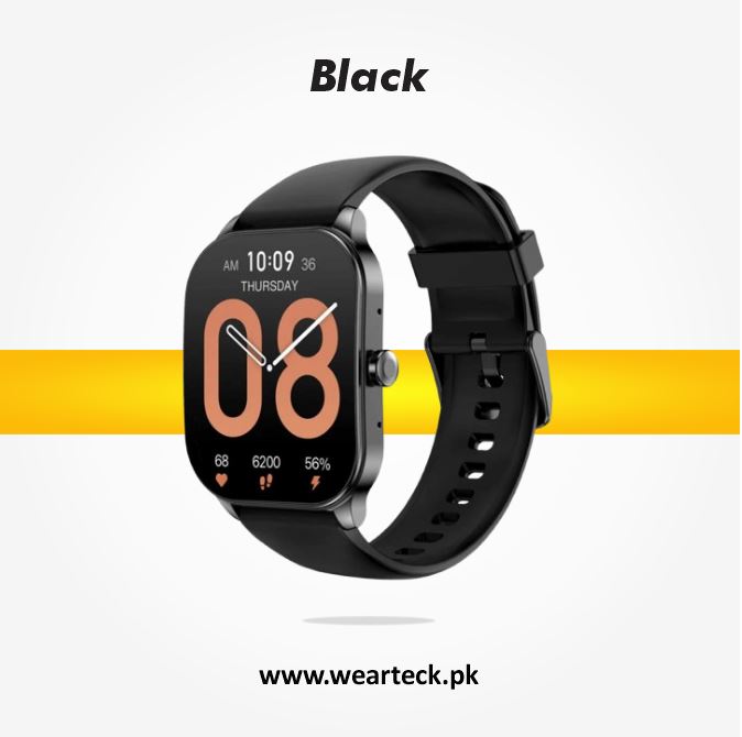 Amazfit Pop 3S - Black - Amazfit Pop 3S Smart Watch