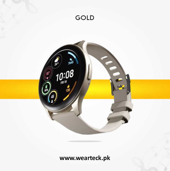 Boost Astro Gold Color - Boost Astro Smart Watch | Amoled Display | 1 Year Warranty