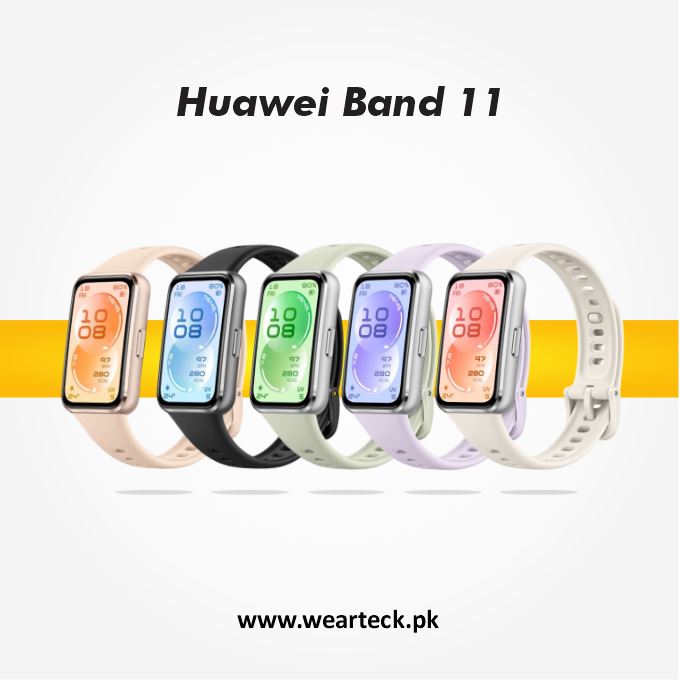 Huawei Band 11 - Main Display Image Huawei Band 11 Smart Band with 1.47 inch AMOLED display and 14 day battery