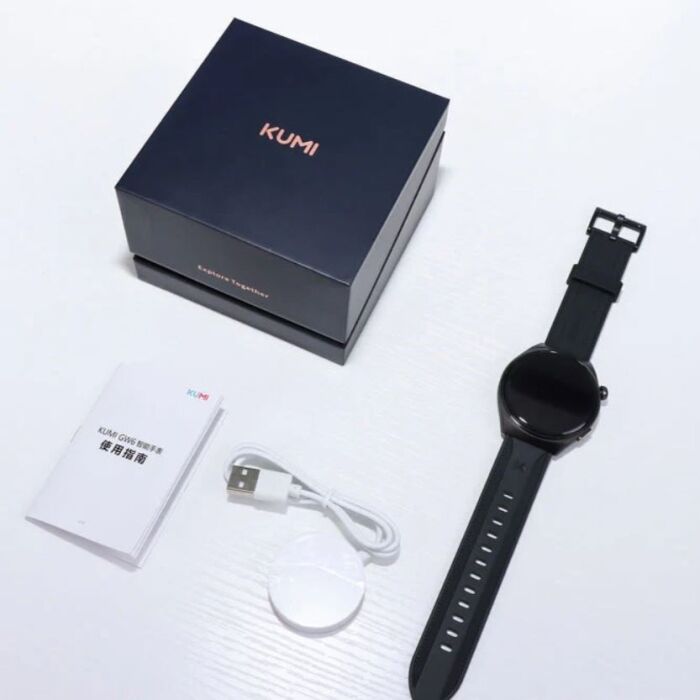 Kumi GW6 - Box - Kumi GW6 Smart Watch | IP68 Water Proof
