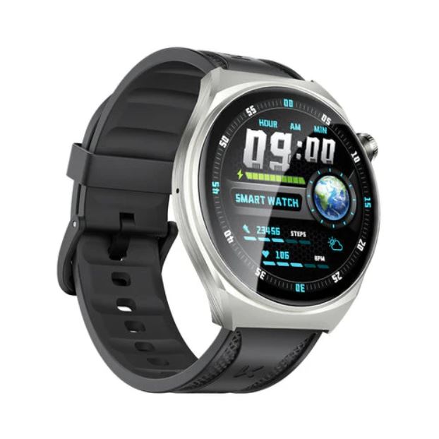 Kumi GW6 - Silver Color - Kumi GW6 Smart Watch | IP68 Water Proof