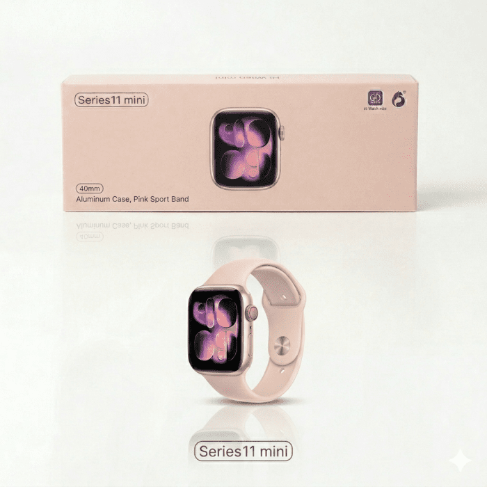 Series 11 Min Pink Color - Series 11 Mini Smart Watch (40mm) Dial Size