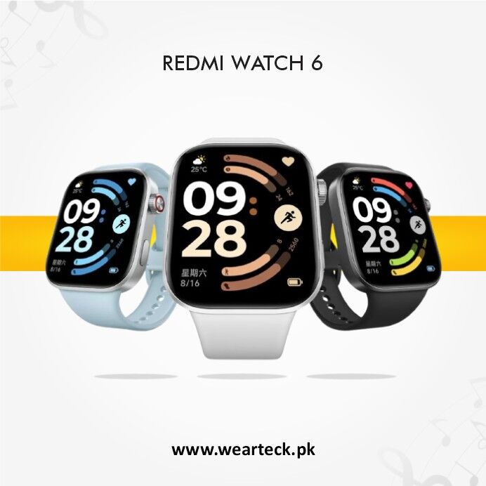 Redmi Watch 6 Redmi Watch 6 | Xiaomi Latest Launch Price in Pakistan
