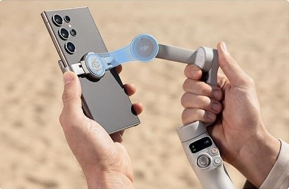 Enhanced With Android Phones Compatibility - DJI Osmo 7 Mobile Gimbal
