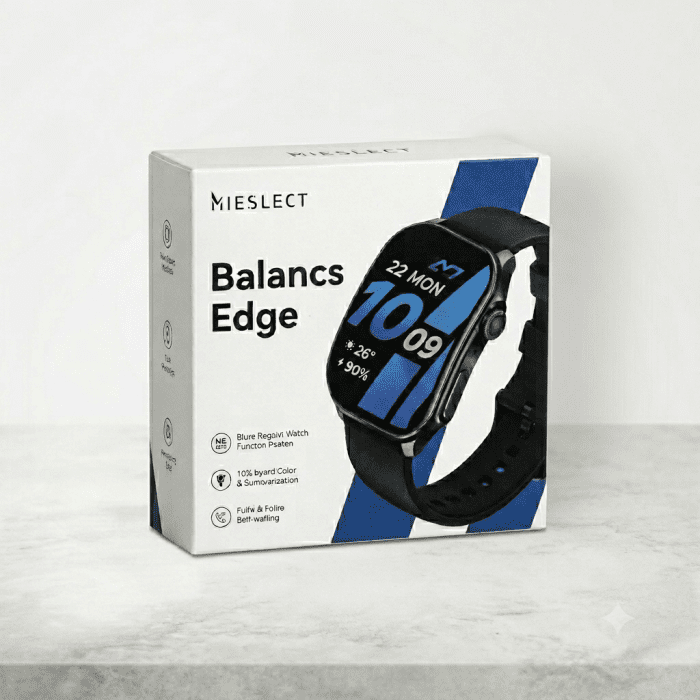 Kieslect Balancs Edge Box - Kieslect Balancs Edge Smart Watch | Curve Dial