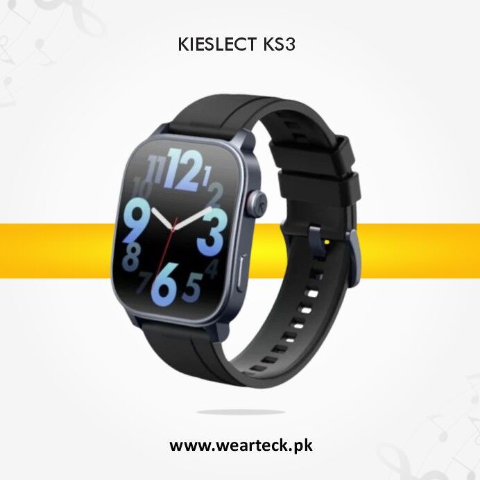 Kieslect KS3 Main Display Image Kieslect KS3 Smart Watch | Curve Dial