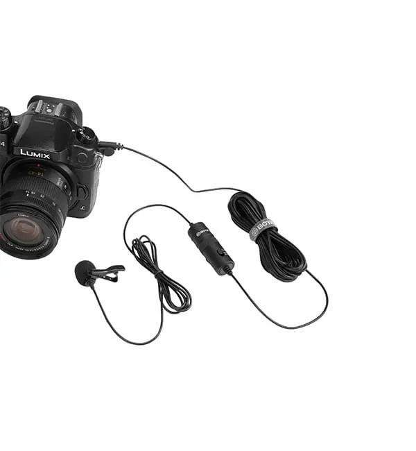 BOYA BY-M1 Omnidirectional Lavalier Microphone 5 - BOYA BY-M1 Omnidirectional Lavalier Microphone