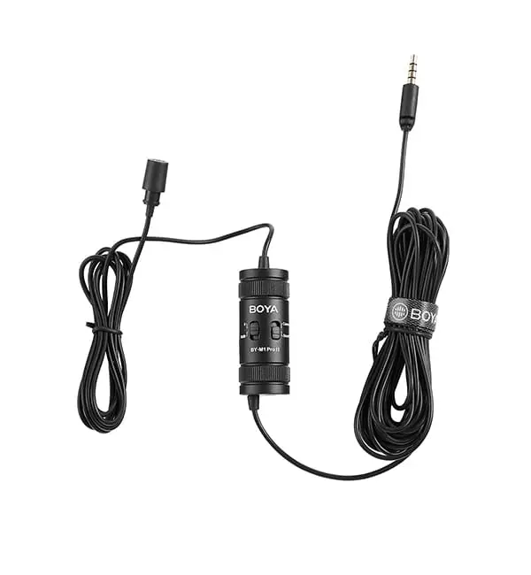BOYA BY-M1 Pro II Universal Lavalier Microphone 2 - BOYA BY-M1 Pro II Universal Lavalier Microphone