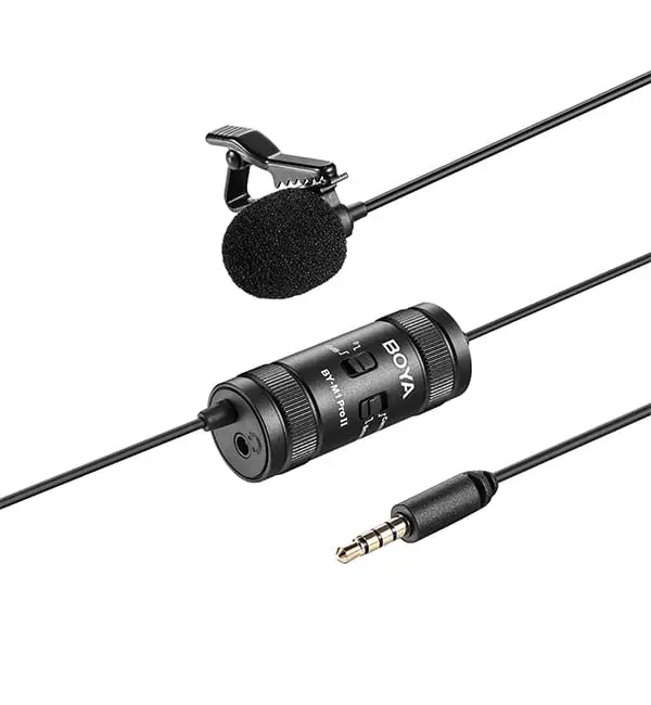 BOYA BY-M1 Pro II Universal Lavalier Microphone 4 - BOYA BY-M1 Pro II Universal Lavalier Microphone