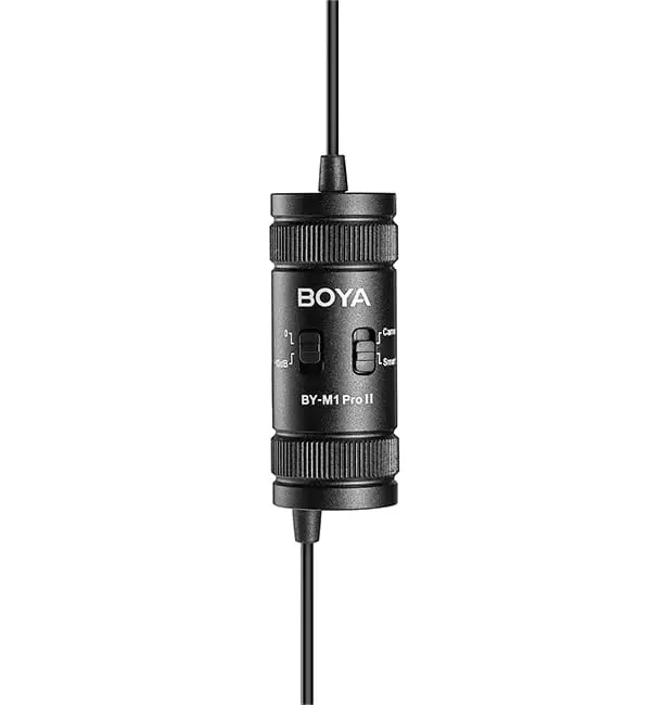 BOYA BY-M1 Pro II Universal Lavalier Microphone 5 - BOYA BY-M1 Pro II Universal Lavalier Microphone