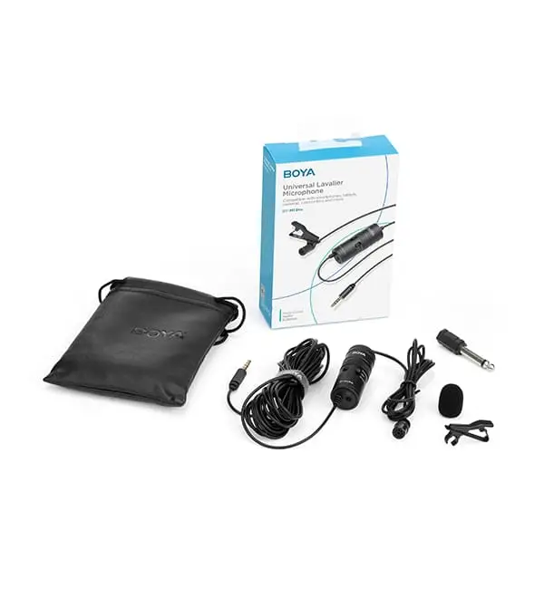 BOYA BY-M1 Pro Universal Lavalier Microphone 6 - BOYA BY-M1 Pro Universal Lavalier Microphone