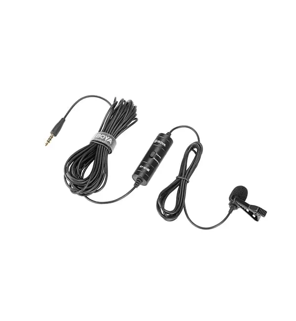BOYA BY-M1S Universal Lavalier Microphone 4 - BOYA BY-M1S Universal Lavalier Microphone