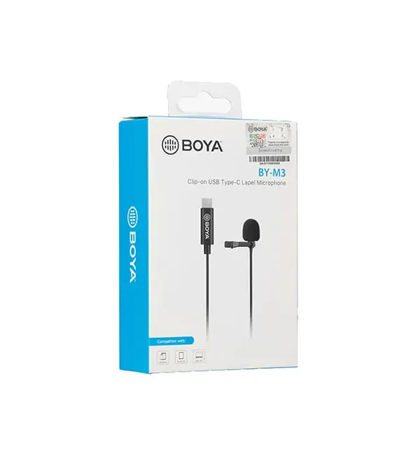 BOYA BY-M3 Digital Lavalier Microphone 3 - BOYA BY-M3 Digital Lavalier Microphone