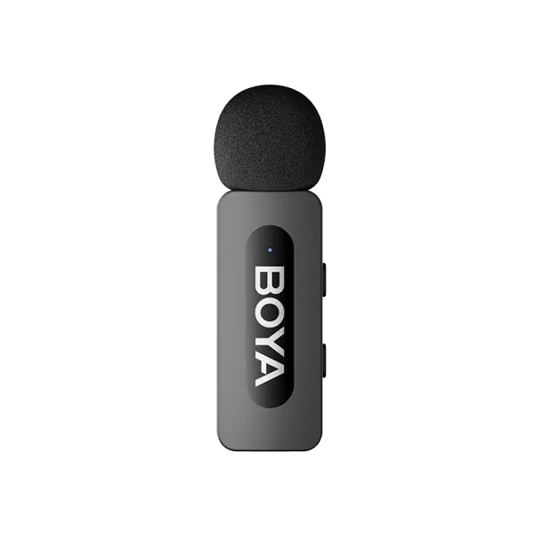 BOYA BY-V1 Ultracompact 2.4GHz Wireless Microphone 2 - BOYA BY-V1 Ultracompact 2.4GHz Single Wireless Microphone for iPhone