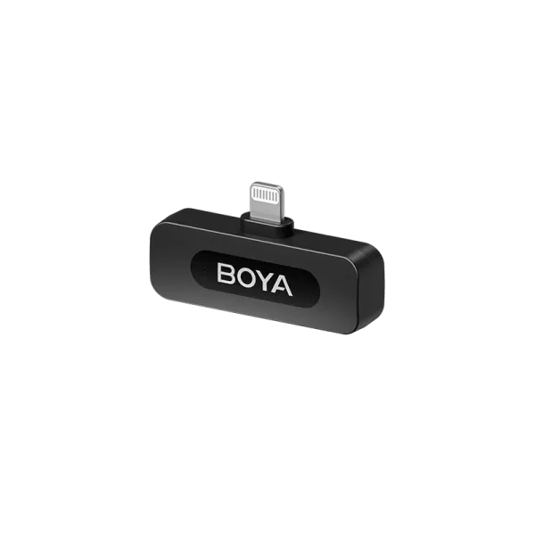 BOYA BY-V1 Ultracompact 2.4GHz Wireless Microphone 5 - BOYA BY-V1 Ultracompact 2.4GHz Single Wireless Microphone for iPhone