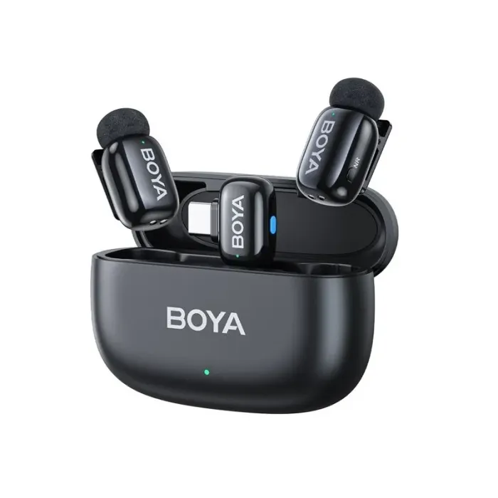 BOYA Mini 14 Wireless Microphone 3 - Boya Mini 14 (For Type-C Only) Dual Wireless Microphone