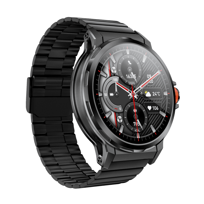 Kalobee SK43 Smart Watch Black 2 - Kalobee SK43 Smart Watch | 3 Pairs of Straps | Rugged Style