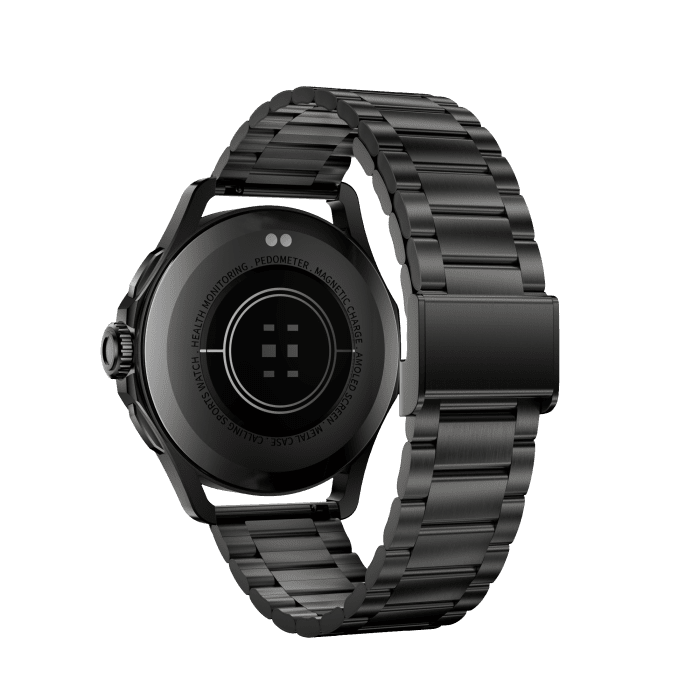 Kalobee SK44 Smart Watch Black 4 - Kalobee SK44 Smart Watch | 3 Pairs of Straps | Executive Style